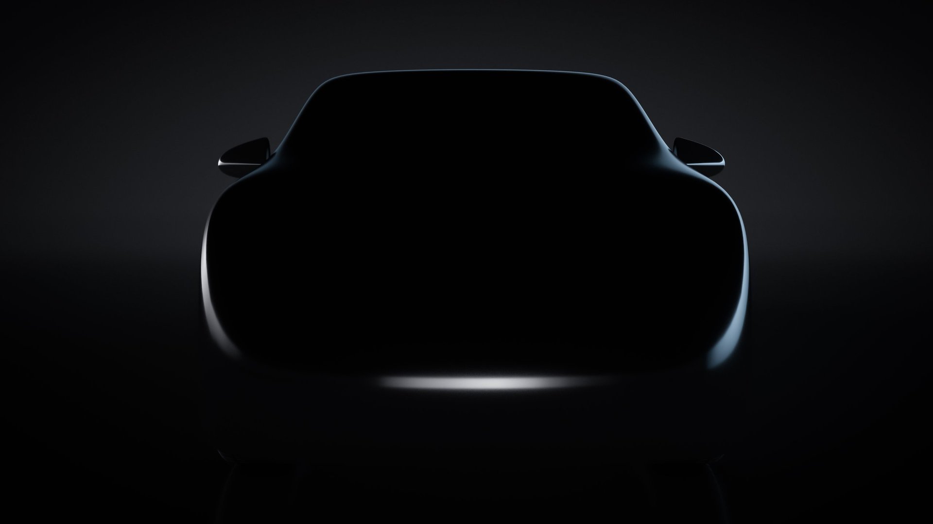 Electric vehicle silhouette